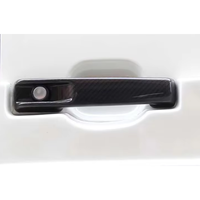 Poignées de porte extérieures en fibre de carbone sèche pour Mercedes Benz Classe G W463 W464 G500 G63 AMG Kit carrosserie