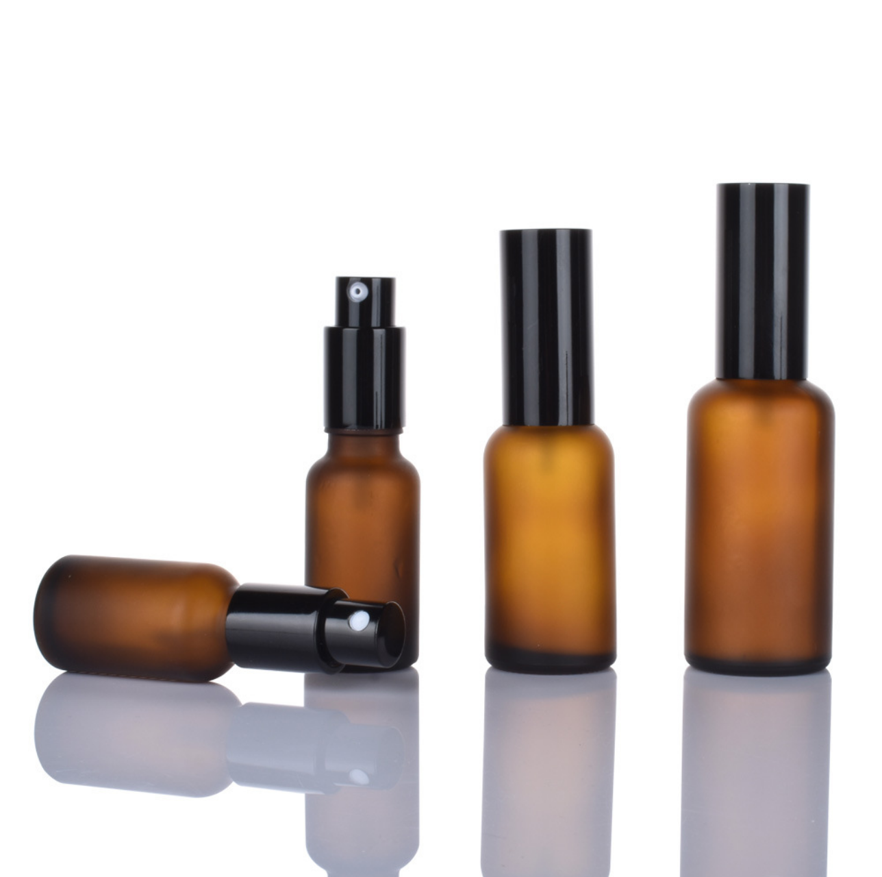 Frosted Amber-treatment pump