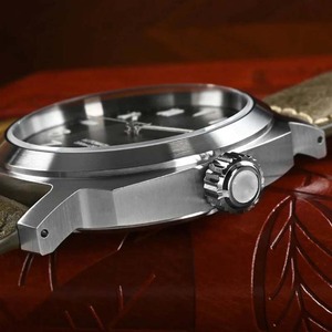 Reloj Automático Vintage con Esfera Degradada y Marcadores de Hora con Números Romanos/Arabes, 10 ATM, Reloj de Pulsera para Hombre - Product Image 4