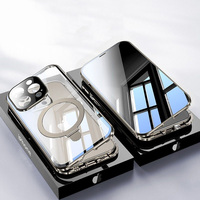 Nouveau style, écran HD entièrement protégé à 360 degrés, verre, alliage d'aluminium de qualité supérieure, acier inoxydable, usinage CNC, protection magnétique