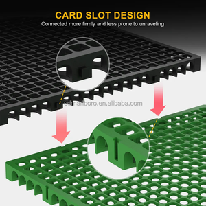 Planche de drainage filtrante verte en PEHD <span class=keywords><strong>pour</strong></span> jardin, piscine à fleurs, potager, <span class=keywords><strong>pelouse</strong></span>, utilisation haute pression - Product Image 3