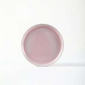 Производитель, оптовая продажа, Высококачественная Роскошная розовая матовая реактивная глазурь, набор посуды, безопасная для духовки, безопасная для посудомоечной машины - Product Image 6