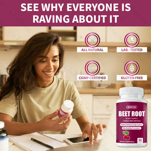 Grosir ekstrak akar bit murni suplemen Herbal kapsul Vitamin seng untuk dewasa - Product Image 2