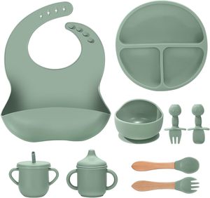 <span class=keywords><strong>Ensemble</strong></span> de sevrage pour tout-petits en silicone de qualité alimentaire sans BPA avec un design mignon, assiettes et bols pour bébé, <span class=keywords><strong>ensemble</strong></span> de <span class=keywords><strong>repas</strong></span> avec ventouse - Product Image 1