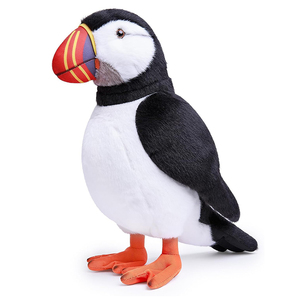 Peluche réaliste personnalisée <span class=keywords><strong>de</strong></span> mouette <span class=keywords><strong>atlantique</strong></span> en gros – Magnifique oiseau en peluche, cadeau pour enfants, décoration intérieure, jouet à câliner - Product Image 1