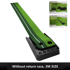 Heetverkopende groothandel golf trainingshulpmiddelen automatisch balreturnsysteem putting green mat voor oefenmateriaal - Product Image 2