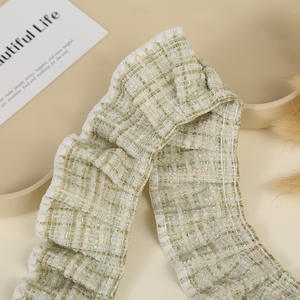 Vente en gros 5cm petit parfum à volants dentelle sangle Bouquet tissu emballage cadeau bricolage robe <span class=keywords><strong>jupe</strong></span> nœud ruban garniture - Product Image 2