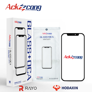 Verre de protection d'écran OCA d'origine Ackcong 1:1 pour <span class=keywords><strong>réparation</strong></span> <span class=keywords><strong>iPhone</strong></span> 8, 8P, XS <span class=keywords><strong>Max</strong></span>, 11-17 <span class=keywords><strong>Pro</strong></span> <span class=keywords><strong>Max</strong></span> - Product Image 1