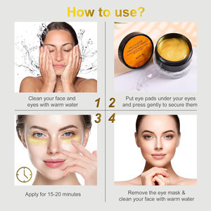 <span class=keywords><strong>Masque</strong></span> de <span class=keywords><strong>nuit</strong></span> bio pour les yeux, élimine les ridules, blanchissant, raffermissant, curcuma, sous les yeux PDRN Carrot Eye Mask Patch - Product Image 6