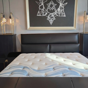 Euro Top Tùy Chỉnh Nhà Máy Cung Cấp Vua Nữ Hoàng Kích Thước Đầy Đủ Bọt Túi Mùa Xuân Nệm Thiết Kế Hiện Đại Khách Sạn Sang Trọng Giường Tự Nhiên Hộp - Product Image 2