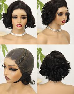 วิกผมแท้แบบลูกไม้ 4x4 ราคาประหยัด แบบลอนคลาย ความหนาแน่น 200%  พร้อมผมเบบี้แฮร์ที่ถอนมาแล้ว <span class=keywords><strong>ผม</strong></span>เวียดนามแท้แบบเรมี่ วิกผมลอน - Product Image 2