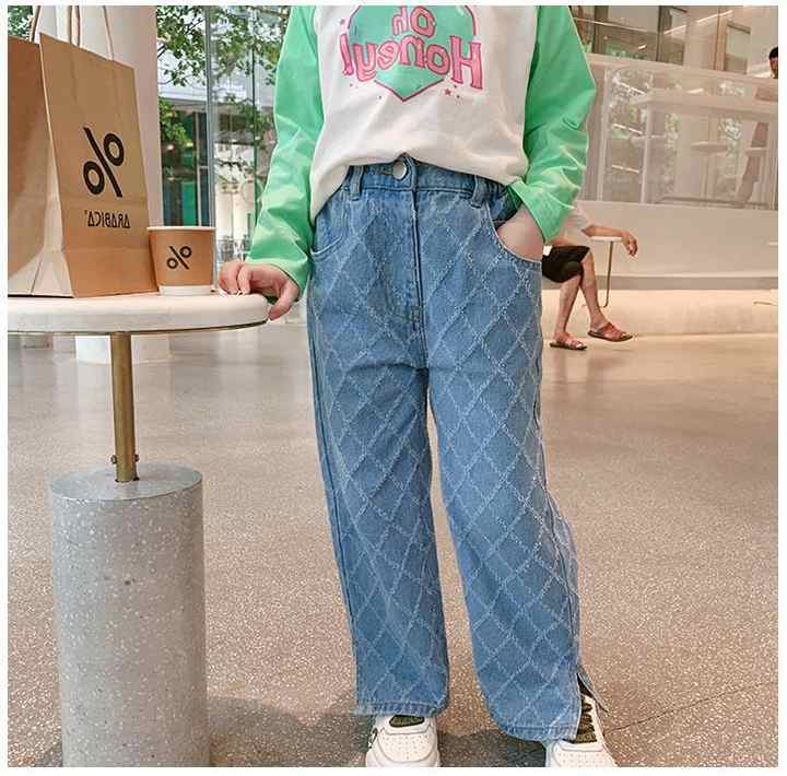 Spring Girl Pants And Jeans Trousers 2022 New Style Winter