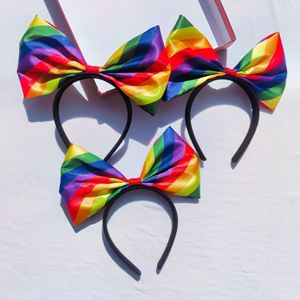 Mardi Gras festa di carnevale cerchietti produttore di accessori per capelli festa arcobaleno mese copricapo bomboniere per Unisex - Product Image 2
