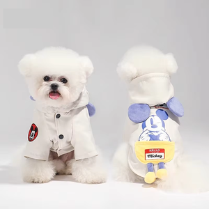 OEM and ODM <strong>Mouse</strong> Puppy Clothes Teddy Koji Fa Dou Cute Dog Winter Leisure Hooded Pet Warm <strong>Sweatshirt</strong> - Product Image 2