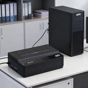 Alimentation de secours fiable APC BK500M-CH 500VA 300W pour <span class=keywords><strong>disque</strong></span> <span class=keywords><strong>dur</strong></span> <span class=keywords><strong>externe</strong></span>, haut-parleur de bureau, système audio - Product Image 4