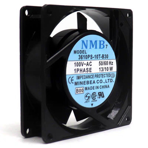 พัดลมแกน NMB รุ่น 3610PS-10T-B30 100V AC 50/60Hz แบบลูกปืน ผลิตในประเทศจีน - Product Image 1