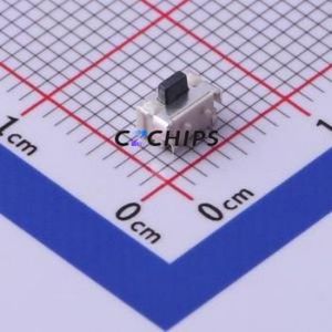 TS-1046-B2D4 Tactile Switch SMD,2.7x4.6mm Switch Single Pole Single Throw Rectangle Button 1.6N Horizontal Mount - Product Image 1