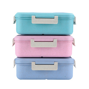 Eco-Friendly Food Grade Biodegradable Bento Wheat Straw Lunch Box