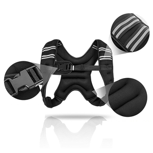 بيع بالجملة منتج جديد سترة تدريب مريحة مرجحة مع حزام قابل للتعديل - Product Image 6