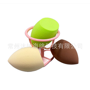 ฟองน้ำแต่งหน้า สีสันสดใส ทำจากโฟม PU ความหนาแน่น 30 ระดับ รุ่น MK080 สำหรับใช้กับเครื่องสำอาง - Product Image 5