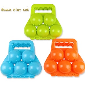 เครื่องทำลูกบอลหิมะราคาถูก ขายดี อุปกรณ์เล่นเกมกลางแจ้งฤดูหนาวสำหรับเด็ก ของเล่นสนุกๆ สำหรับทำลูกบอลหิมะ ตัวหนีบทำลูกบอลหิมะ ของเล่นต่อสู้ลูกบอลหิมะสำหรับเด็ก - Product Image 4