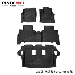 Alfombrillas para Auto Inodoras para ISUZU MUX DMAX Ford Ranger <span class=keywords><strong>Toyota</strong></span> LC300 HILUX REVO Vigo FORTUNER Changan Kaicene F70 Hunter UNIT Corolla - Product Image 6