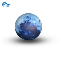 Nouveau 1m 2m 3m 4m 5m Vente en gros Pvc Ball Balles gonflables Petites boules gonflables Scoop Earth Mar Planet pour la décoration de festival