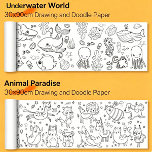 Autocollants de journal à gratter pour enfants, thème dessin animé, à coller facilement, pour divertissement intérieur, vente en gros - Product Image 6