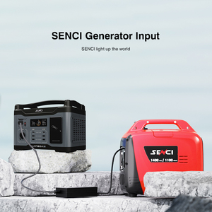 Centrale Électrique Portable Senci PRO 1000 à 2400W avec Charge Sans Fil et Stockage d'Énergie au Lithium - Product Image 6