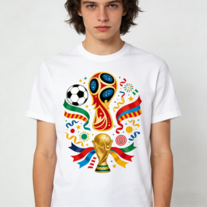 Camisetas de Fútbol Personalizadas para la Copa Mundial de Fútbol 2026, Camisetas de Fútbol con Nombre y Número del Equipo, Camisetas para Fanáticos - Product Image 1