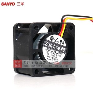 ซันโย ซันเอซ 40 109P0424J3073 พัดลม DC 24V 0.16A สำหรับงานระบายความร้อน - Product Image 1