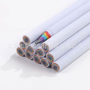 Crayon de couleur écologique Hb Rainbow Paper de haute qualité, outil d'écriture pour étudiants - Product Image 2