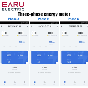 WiFi ZigBee Three Phase Bidirectional Energy <strong>Meter</strong> KWh Monitor 3*110/190V or 230/400VAC With Split Type Transformer EA7361C-BI - Product Image 5