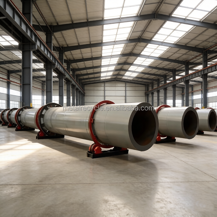 High Productivity Biomass Rotary Drum Dryer