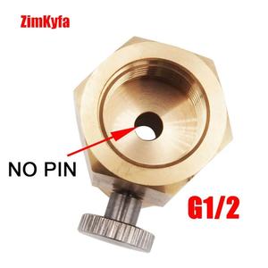 Adaptador de Estación de Recarga de Cilindros de CO2, Adaptador para Botellas de Soda, Válvula de Purga de Latón G1/2-14 W21.8, Conector CGA320, Herramientas Neumáticas OEM - Product Image 6
