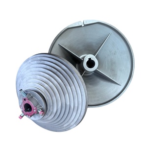 Vente directe d'usine WUXI, porte de <span class=keywords><strong>garage</strong></span> sectionnelle industrielle à levage vertical durable de 18 pouces, tambours à câble en aluminium moulé sous pression, 2 ans - Product Image 6