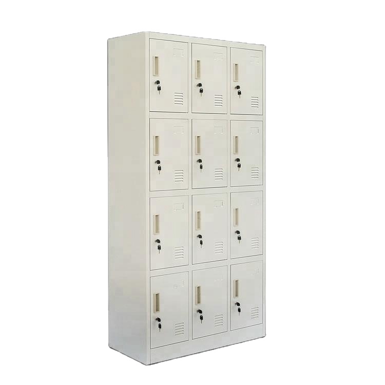 Тренажерный зал или колледж индивидуальные шкафы оптовая продажа мебели 12 стальные двери в разобранном виде 0.157cbm RAL дополнительный fenglee CN; Курица DY-029