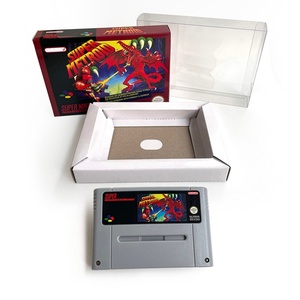 Super Metroid (guardado con batería) Cartucho de juego de 16 bits para consola de videojuegos SNES versión NTSC de EE. UU./Europa con comunicación por cable - Product Image 1