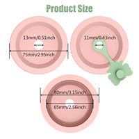 Couvercles en silicone pour bocaux Mason avec trou pour paille, double ajustement pour bocaux à bouche normale et large, et bouchons anti-fuite