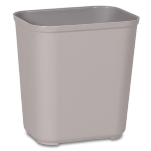 Cestino per rifiuti 26,5 L grigio resistente al fuoco per uso interno - Product Image 2