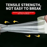 Ruban de cerclage monofilament en fibre de verre renforcé, transparent, étanche, de qualité commerciale, robuste, pour l'emballage en gros
