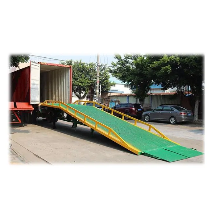 Rampa niveladora portátil para carga de camiones, equipo de muelle ajustable, precio