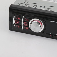 Lecteur MP3 audio de voiture compatible Bluetooth avec panneau LED USB AUX Audi stéréo carte SD et connexion BT Fonction de chargeur de voiture