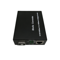 SFP Fiber optik ortam dönüştürücü 100/1000M Ethernet dönüştürücü alıcı-verici