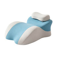 Oreiller ergonomique en mousse à mémoire de forme haute densité pour adultes, coussin triangulaire pour couples, oreiller de sexe, pour l'allaitement et l'hôtellerie