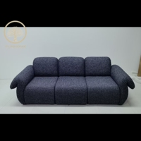 Canapé modulaire en forme de pieuvre de style nordique moderne, velours vert foncé, style INS, rembourrage en éponge, pieds en bois, différentes tailles, ensemble de tissus
