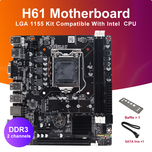 คุณภาพสูง H61 DDR3 เมนบอร์ด I5 3470 ซีพียู 8G*2 1600 เมกะเฮิร์ตซ์แรมเมนบอร์ดเมนบอร์ด - Product Image 2