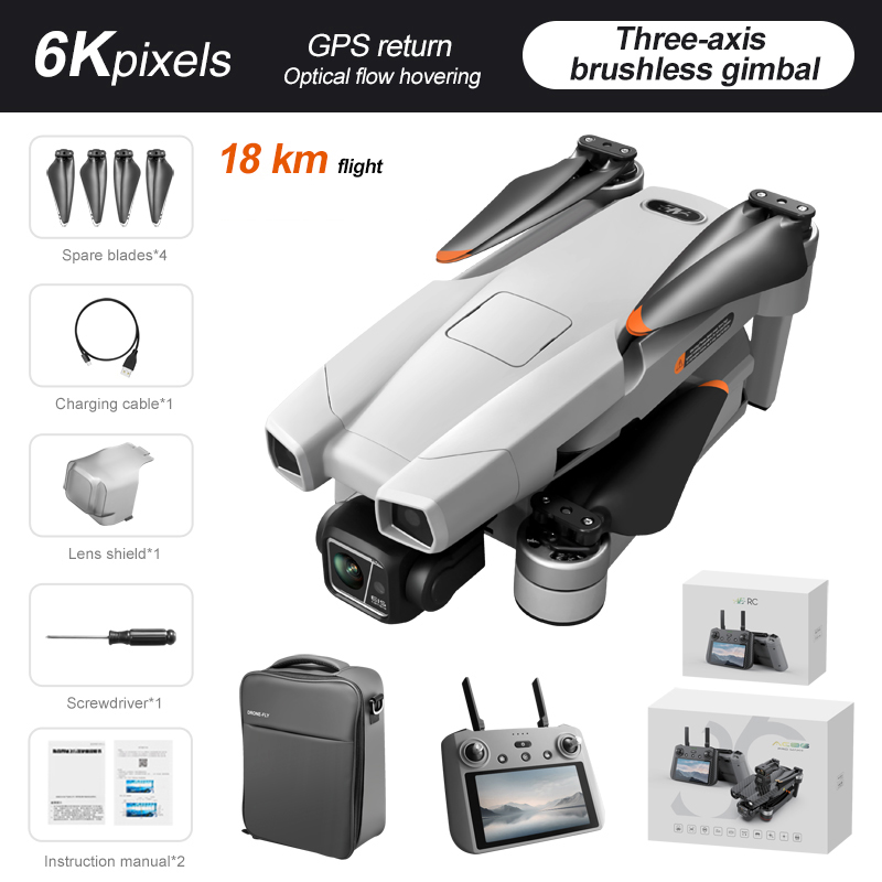 Pantalla táctil gris, sin función de evitación de obstáculos