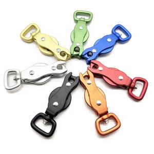 Bahar sezonu için Snap karabina kanca ve ışıklar ile Premium 7075 anodize alüminyum döner köpek tasma l-boyut - Product Image 5