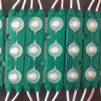 Modules LED P10 monocouleur 12V 1,5W SMD 2835 du fabricant chinois, émettant de la lumière verte CCT RGBW, certifiés ROHS, indice d'étanchéité IP65